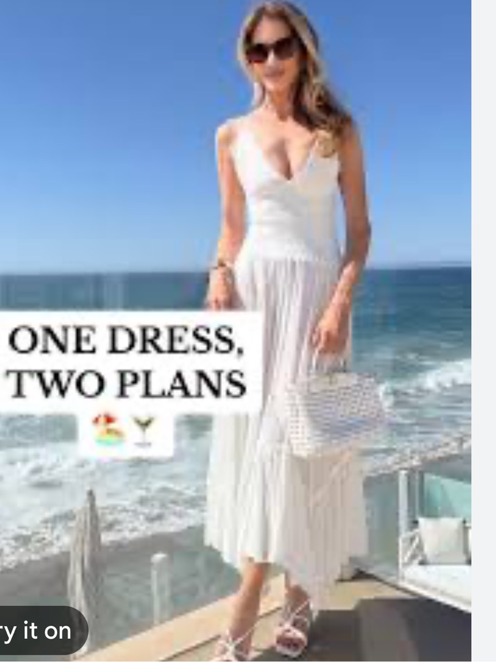 FREE- People 🔥🌞  Pintuck Paradise midi smocked waist cotton dress